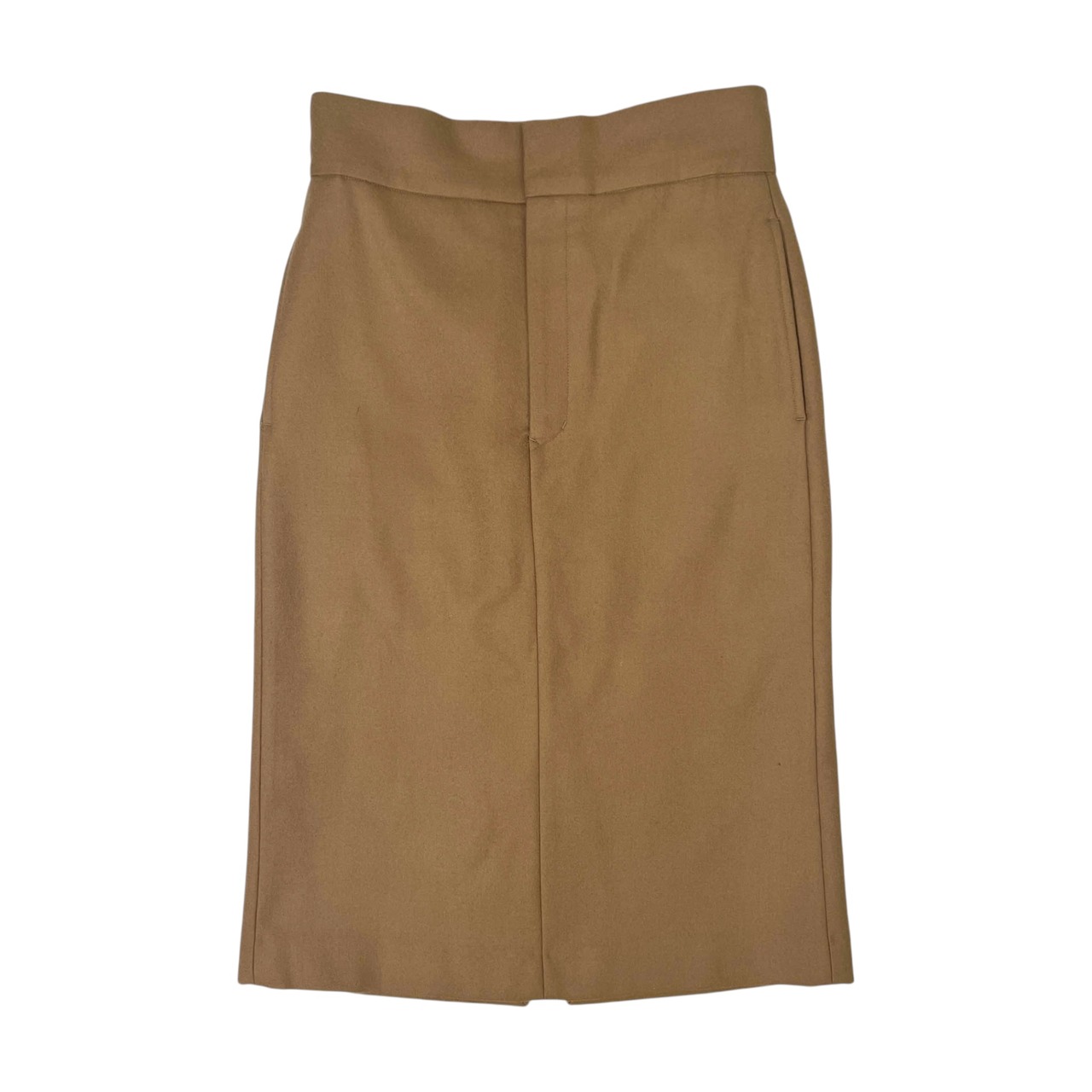 08 sircus ゼロエイトサーカス ウール タイトスカート 1/ベージュ