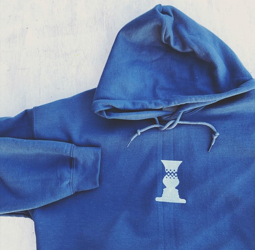 telepathy wax / Logo hoodie