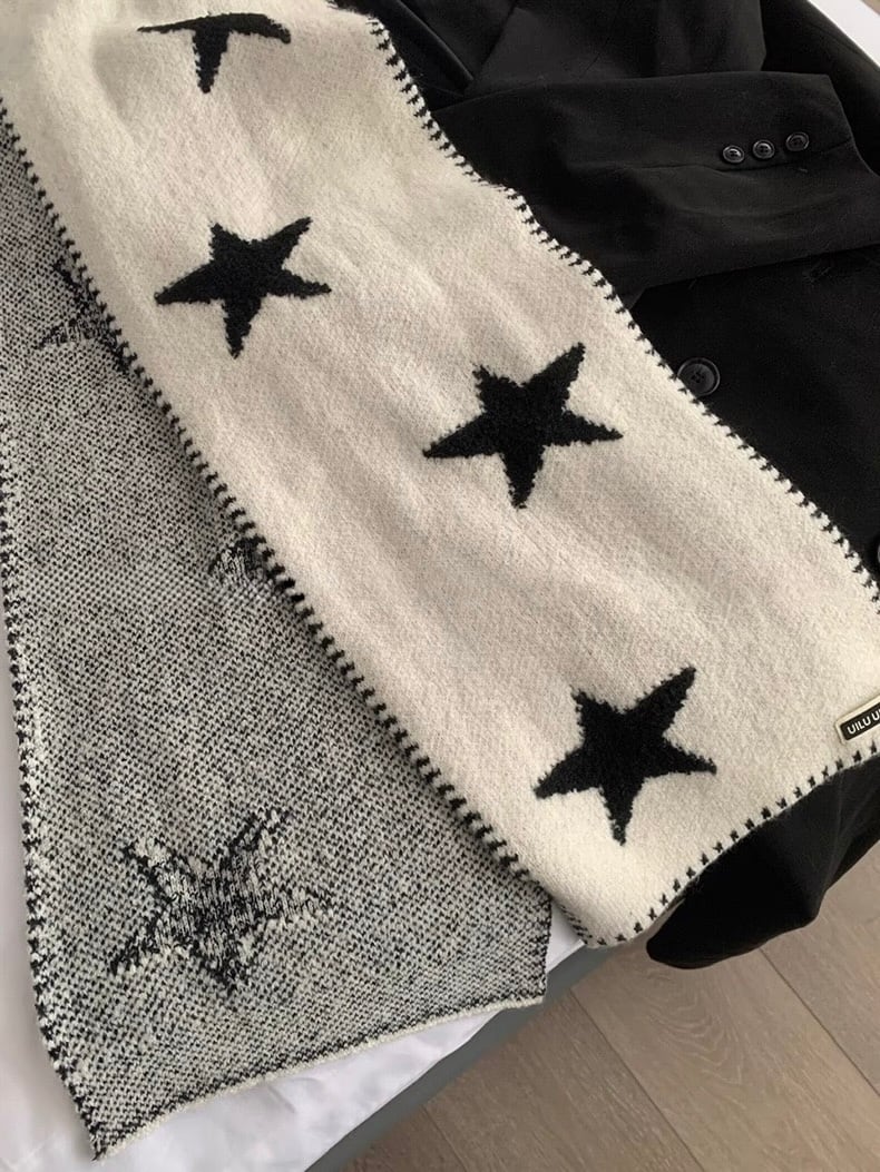 即納商品】star knit muffler | noul