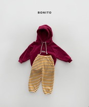 韓国子供服 / BONITO / 26Autumn / ワッフルジョガーパンツ / 秋服 *12M~JM *