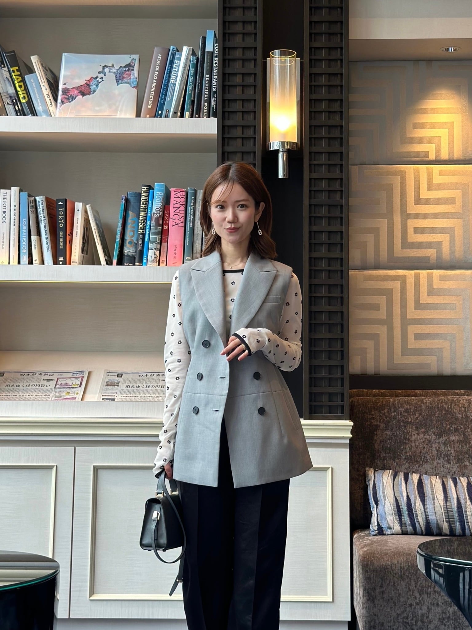 予約】ballerina gilet / gray 2/12 21:00 ～ 再販 (4月上旬発送予定