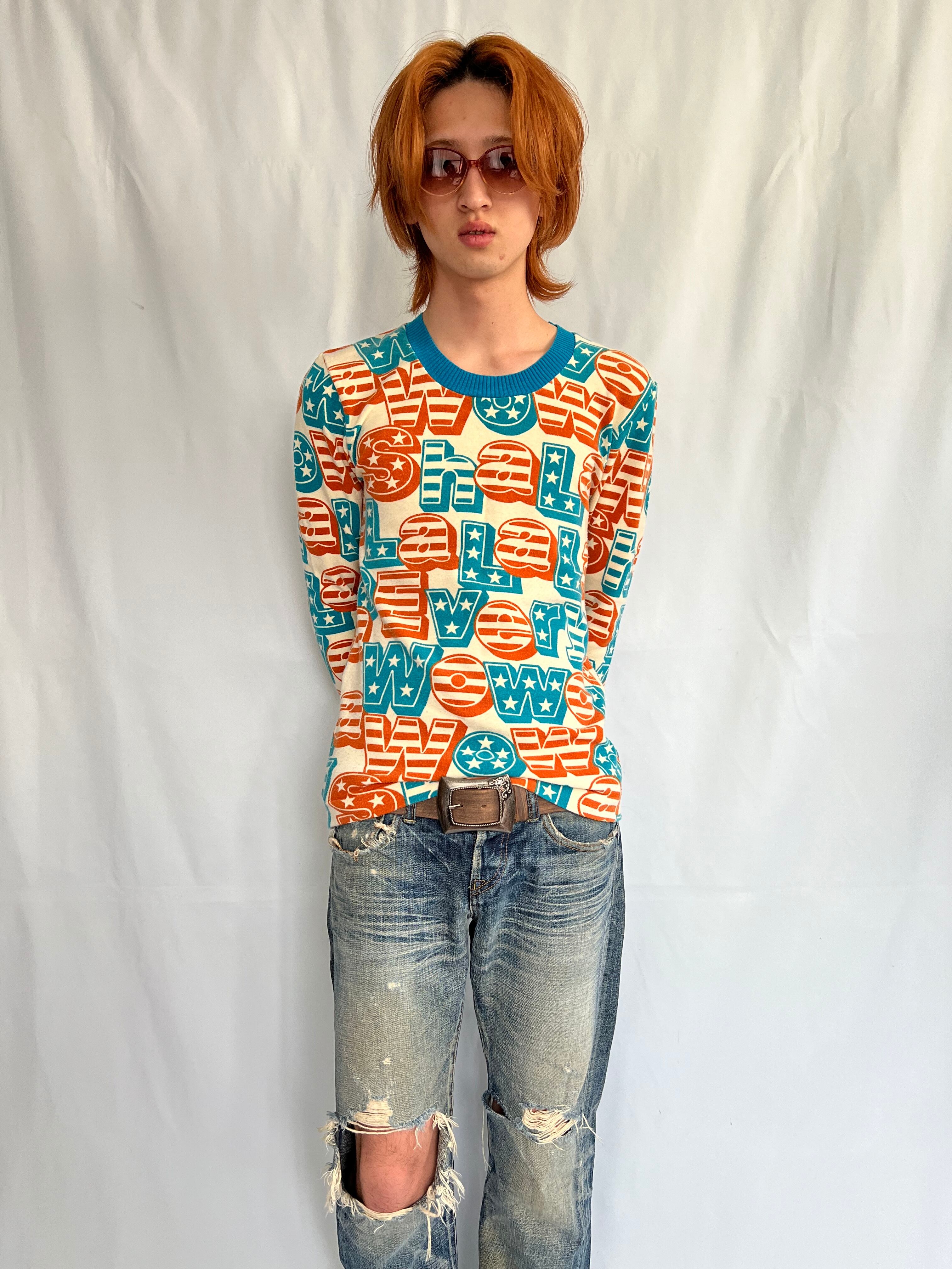 【HYSTERIC GLAMOUR】ヒステリックグラマー 90s DESIGN Knit | Play Full  Clothing（プレイフルクロージング）90s.Y2K powered by BASE