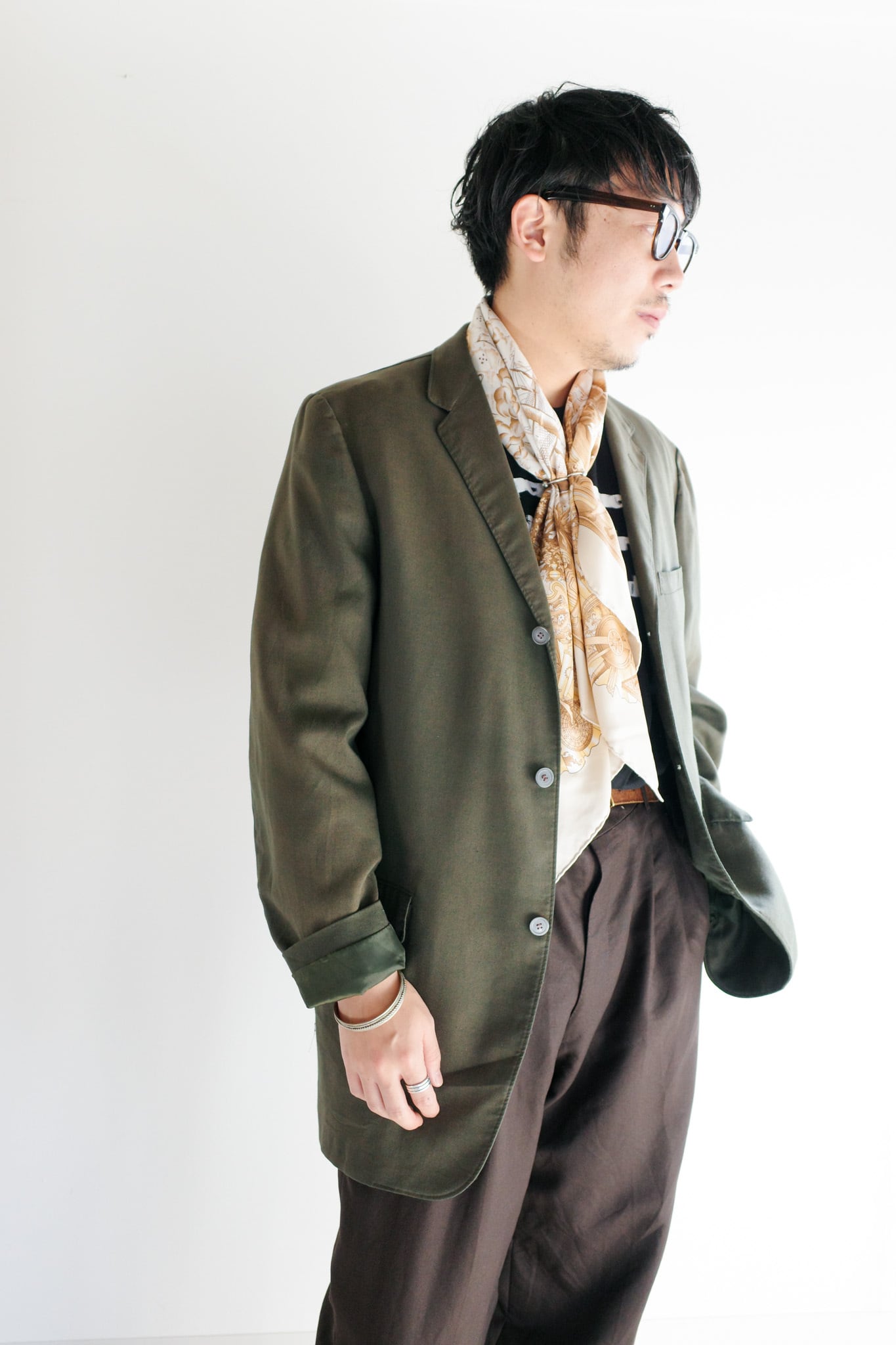 【1960s】"Made in USA, with Union Ticket"3-Button Tailored JKT / 5-379