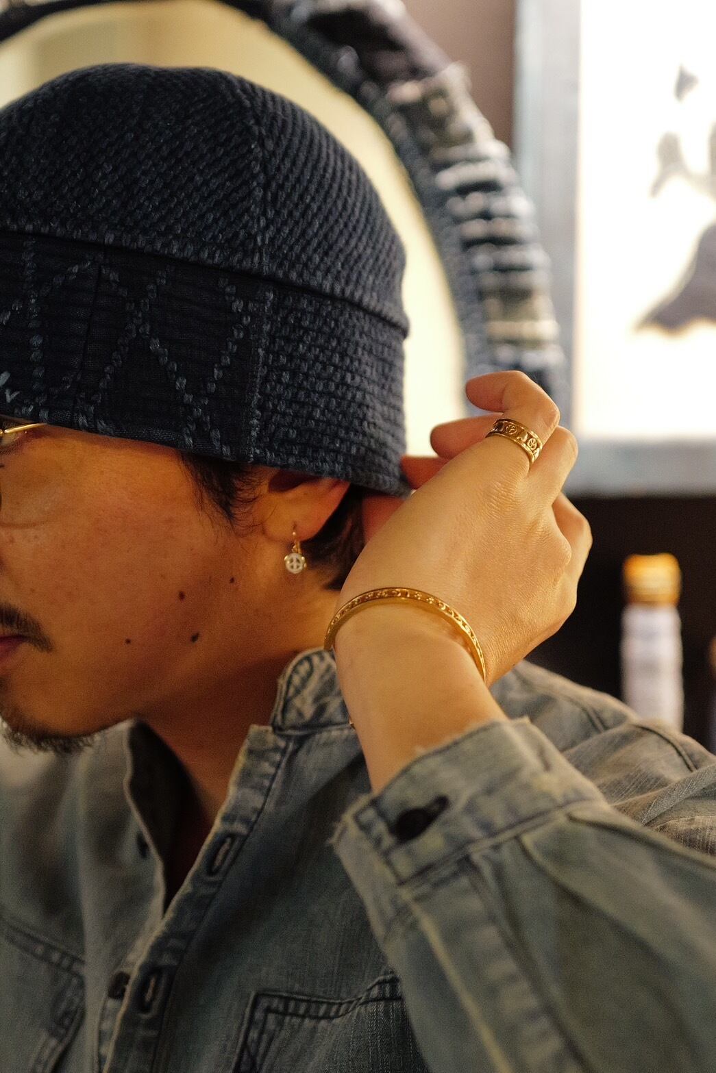 KAHIKO GOLD RING (LOVE & PEACE) | 【OFFICIAL】PORTER CLASSIC 