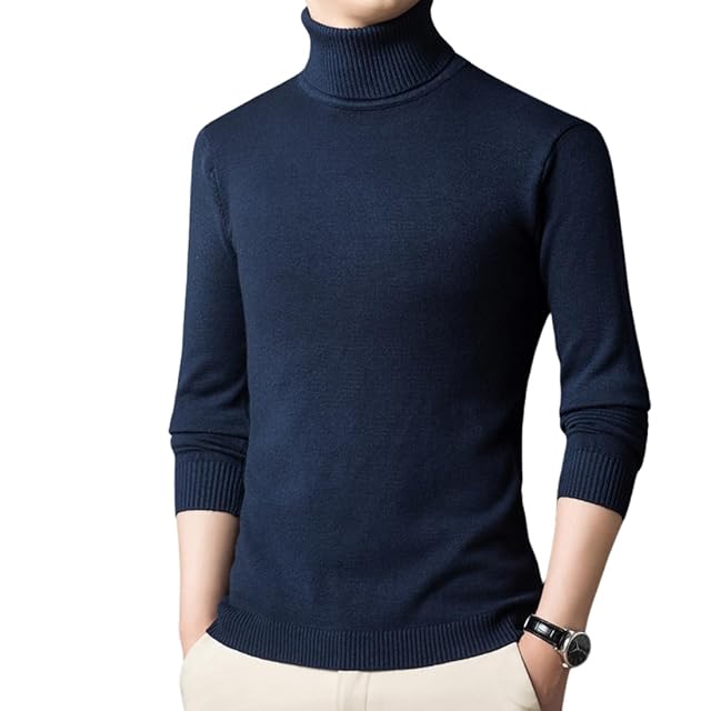 COMOLI(コモリ)18G長袖ニットポロ fade navy (X01-06023） | Pay ID