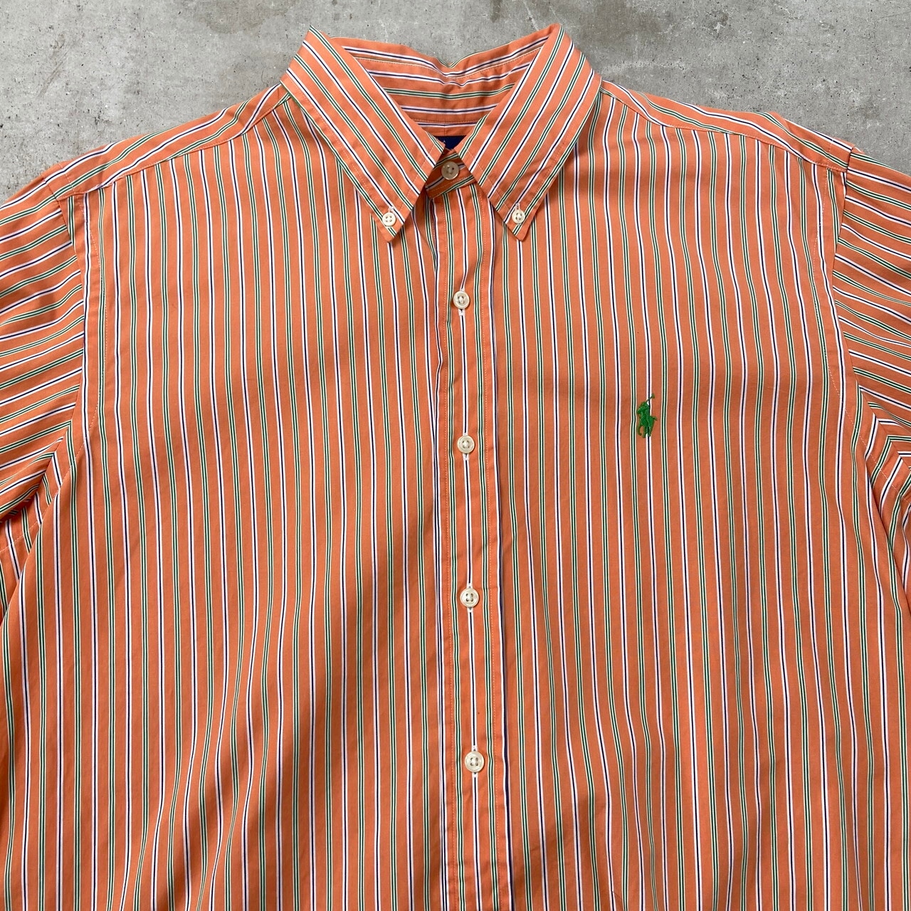 Ralph Lauren ラルフローレン 長袖 マルチストライプシャツ CLASSIC 