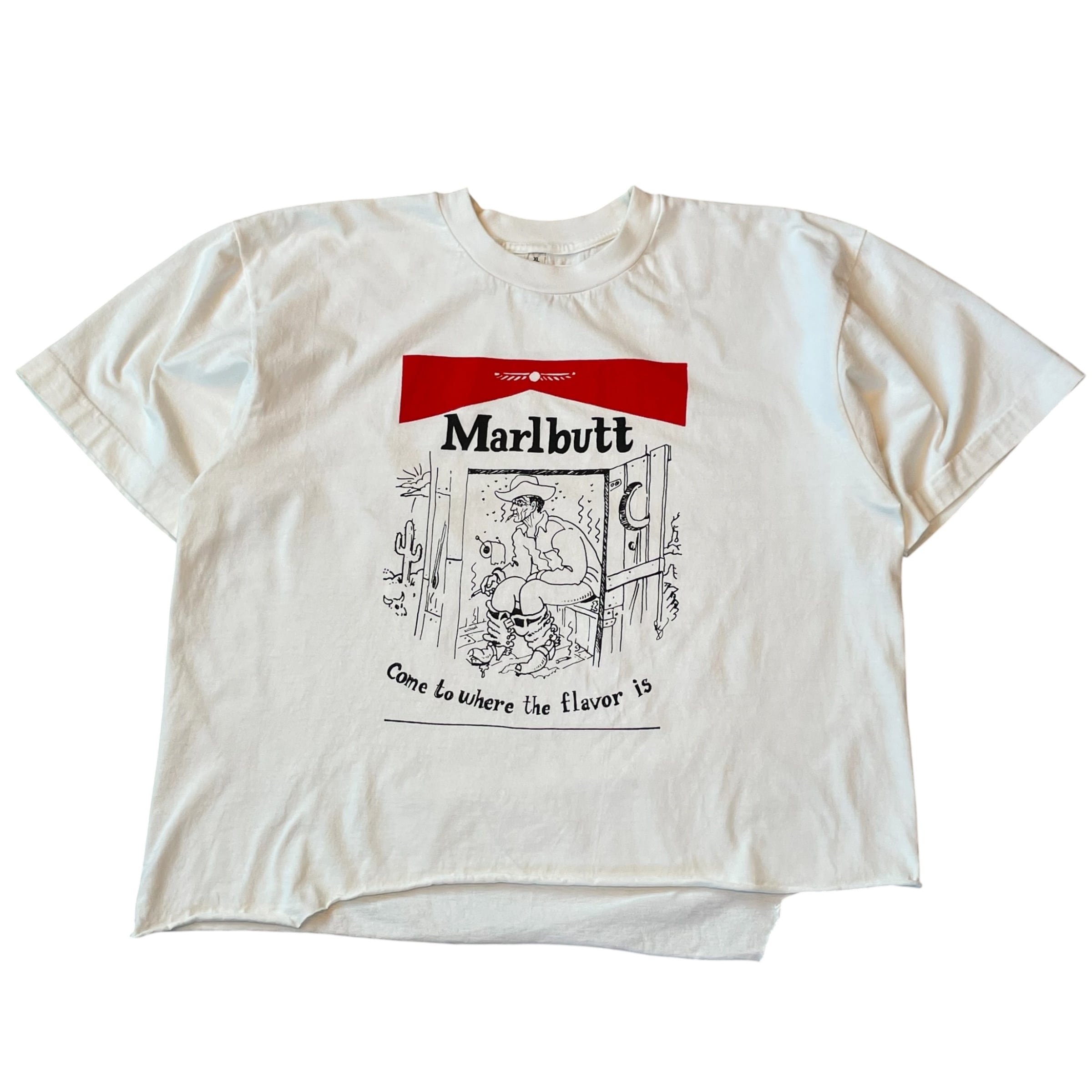 1980~1990s Marlboro Parody "Marlbutt" T-shirt