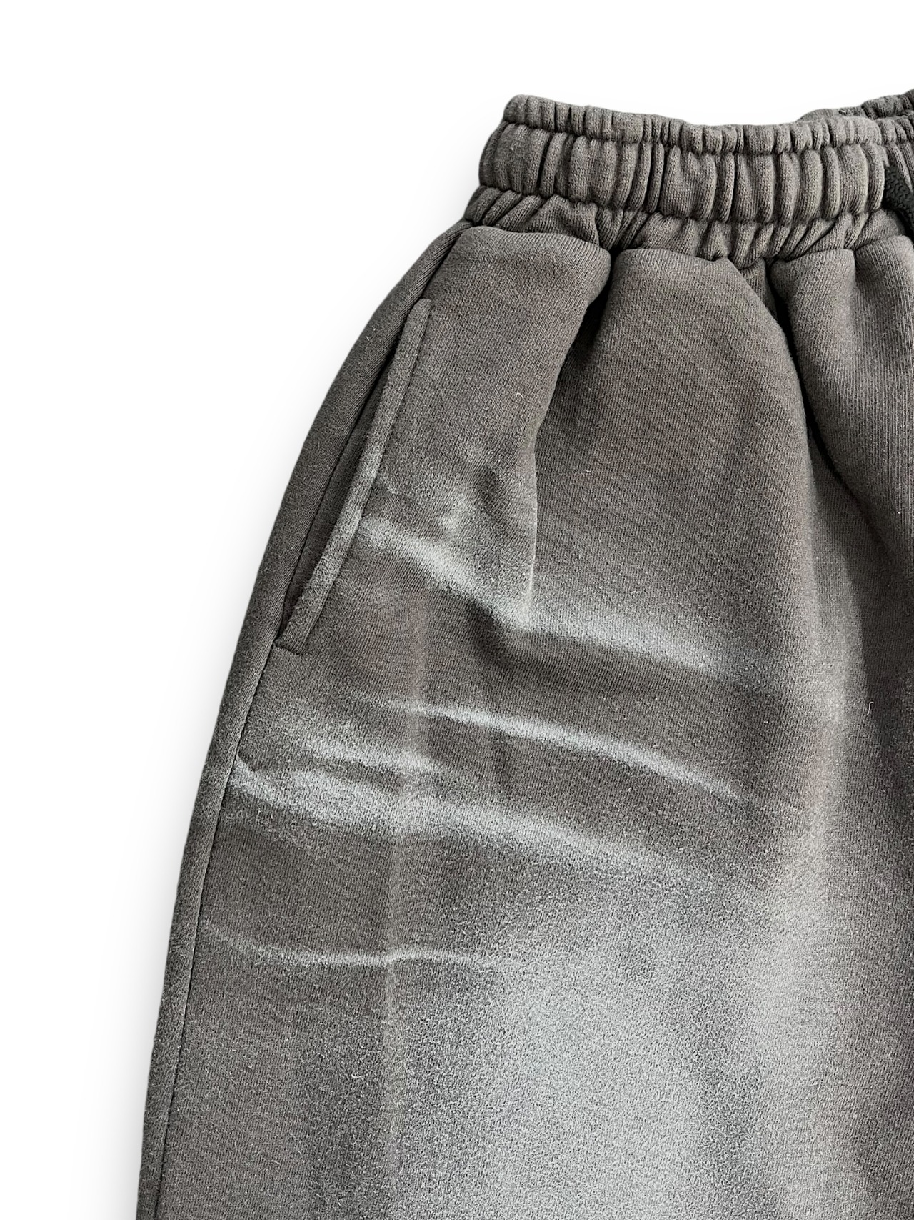 【PLANET STUDIO】white dirty sweat pants(2colors)