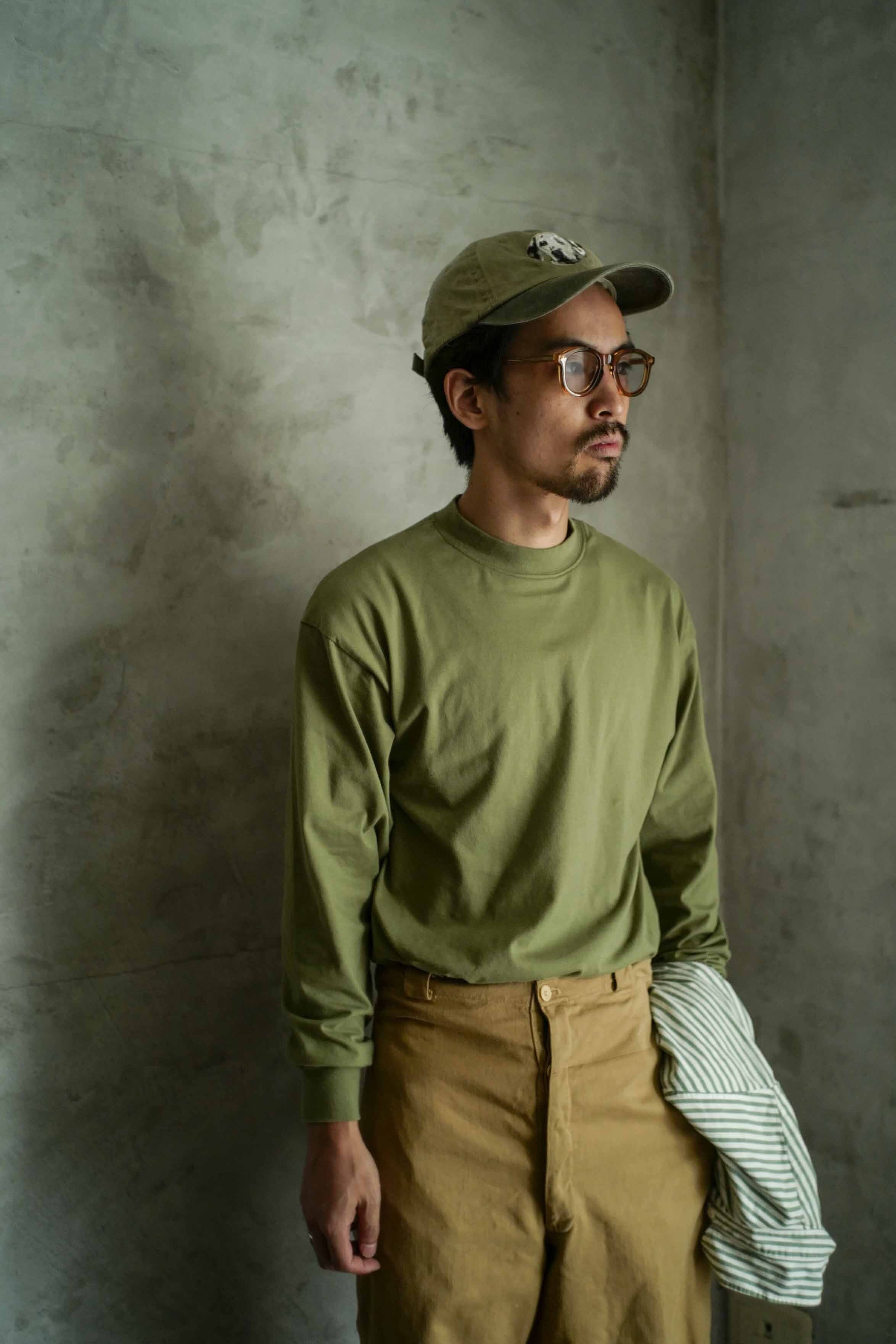 チェコ軍 オリーブグリーンのロンT | militaria & encore