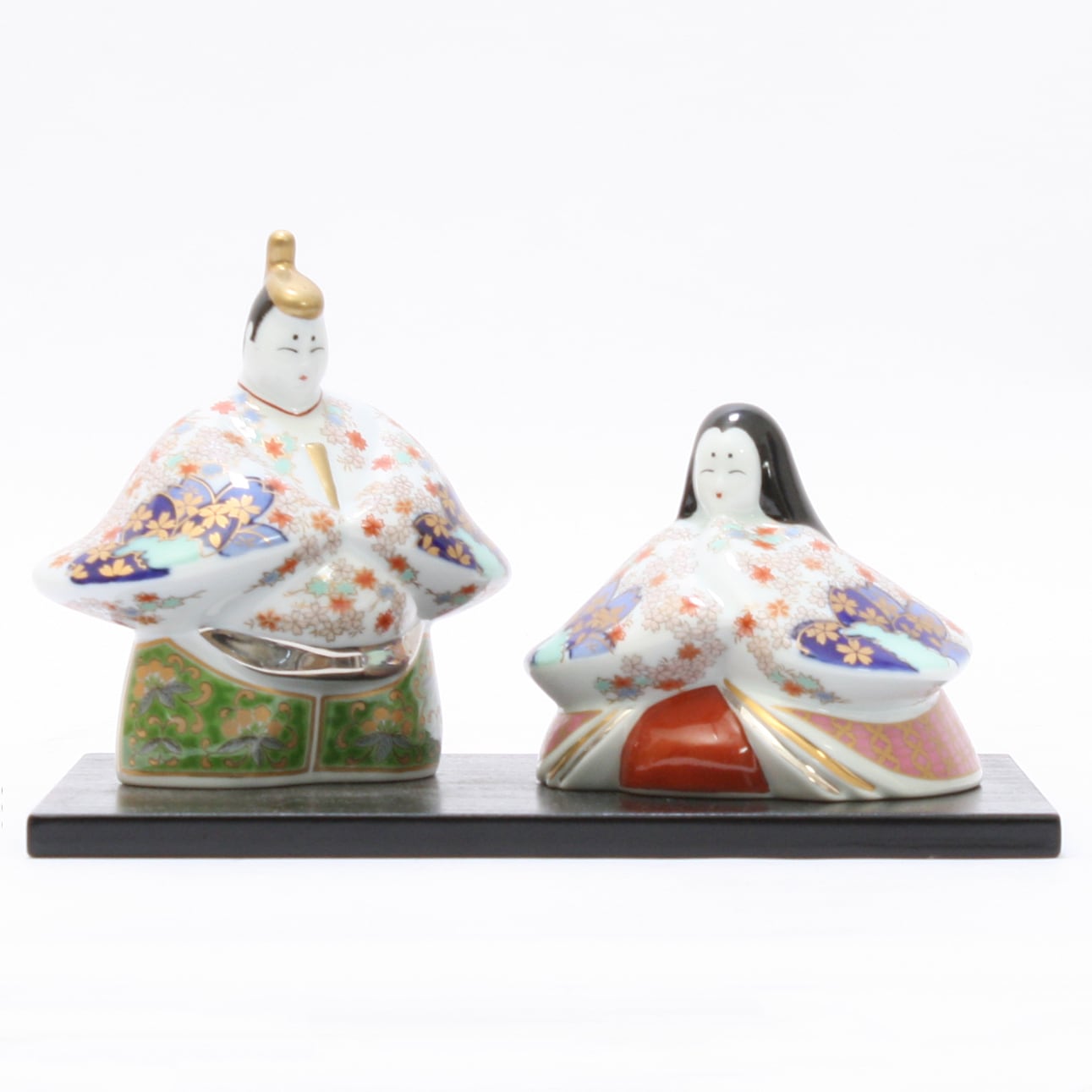 雛人形|ひな人形|初節句|コンパクト|おしゃれ|モダン|インテリア|プレミアム|こだわり|おすすめ|《商品名》有田焼ひな人形 JAPAN CHERRY〔商品コード〕34000-0139