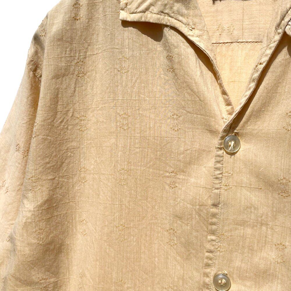 Continental --CAMPUS] Vintage S / S Italian Collar Shirt [1960s