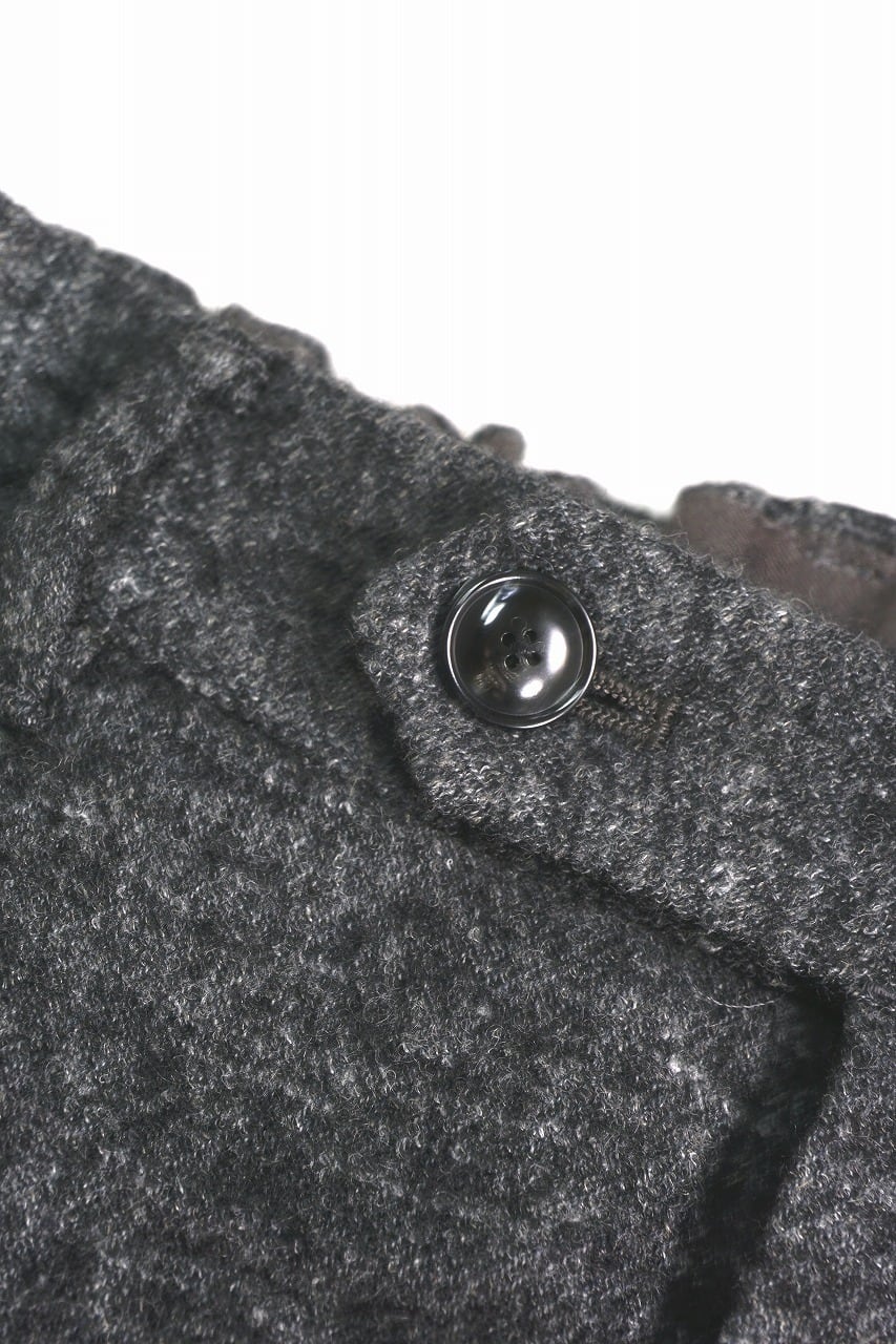 Wool Linen Tweed Trousers