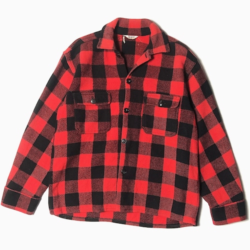 Vintage 60~70's【THE Regent】Wool Check Shirt