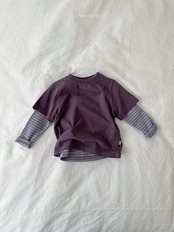 【取寄/韓国直送】minirobe 26/AT アーバンロゴハーフTシャツ|秋服|韓国子供服
