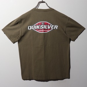 美品 M Y2K QUIKSILVER サーフ Tシャツ surf スケート クイックシルバー