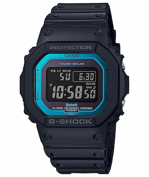 CASIO カシオ G-SHOCK G-ショック Bluetooth 搭載 電波ソーラー GW-B5600-2 ブラック×ブルー メンズ 腕時計