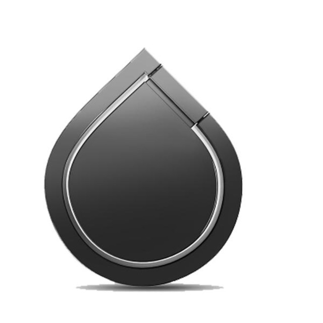 iFormosa スマホ リング ホールドリング 薄型 スタンド機能 落下防止 車載ホルダー 360回転 iPhone/Android各種他対応 ブラック