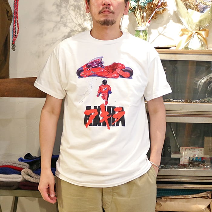XXL)AKIRA Bike Logo Classic Tee アニメーション アキラ Tシャツ
