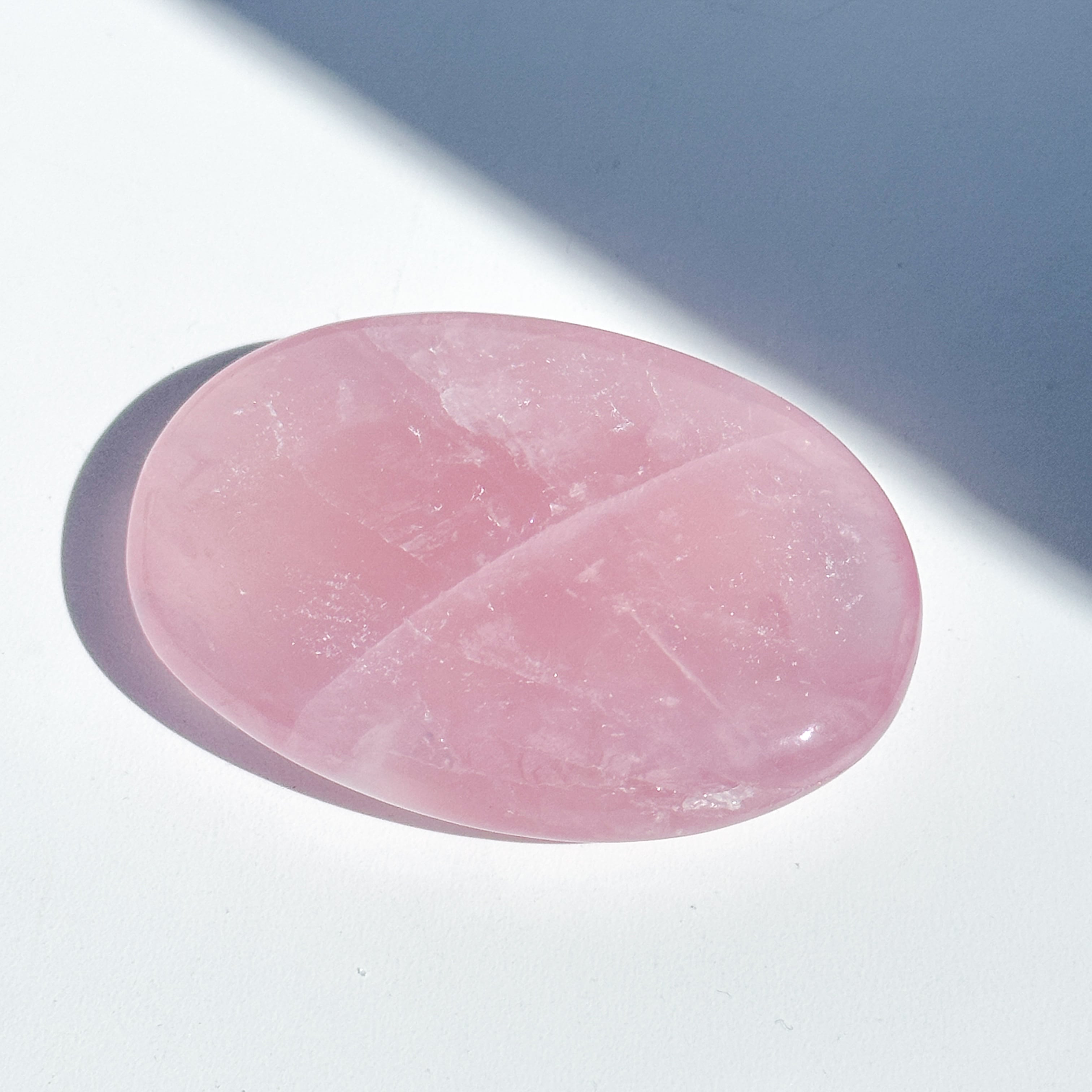 ローズクォーツ パームストーン15◇ Rose Quartz ◇ 天然石・鉱物