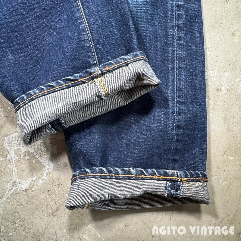 70's LEVI'S リーバイス 505 デニム Big E デカ文字 濃いめ グッド