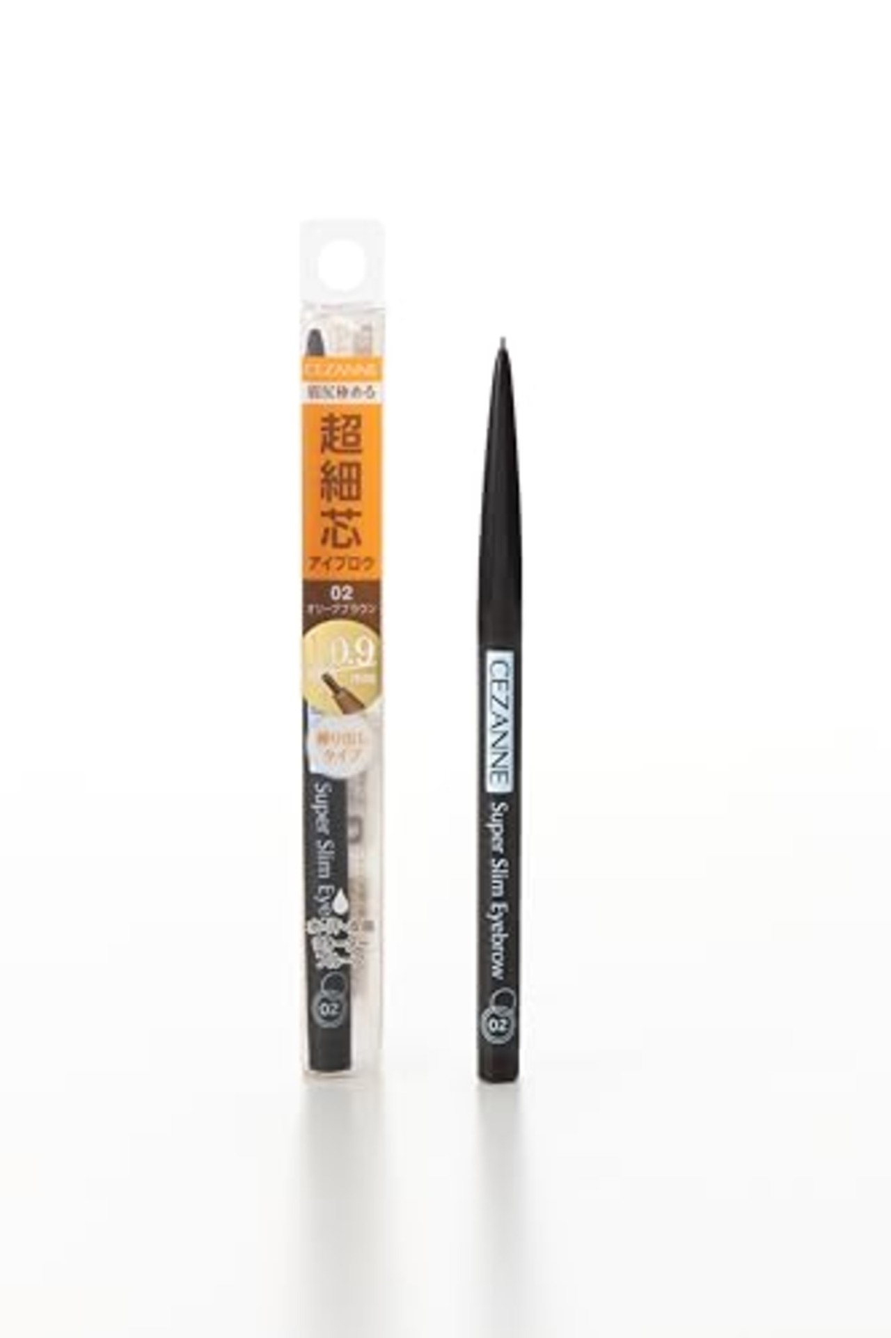 セザンヌ 超細芯アイブロウ 02 オリーブブラウン 0.02g