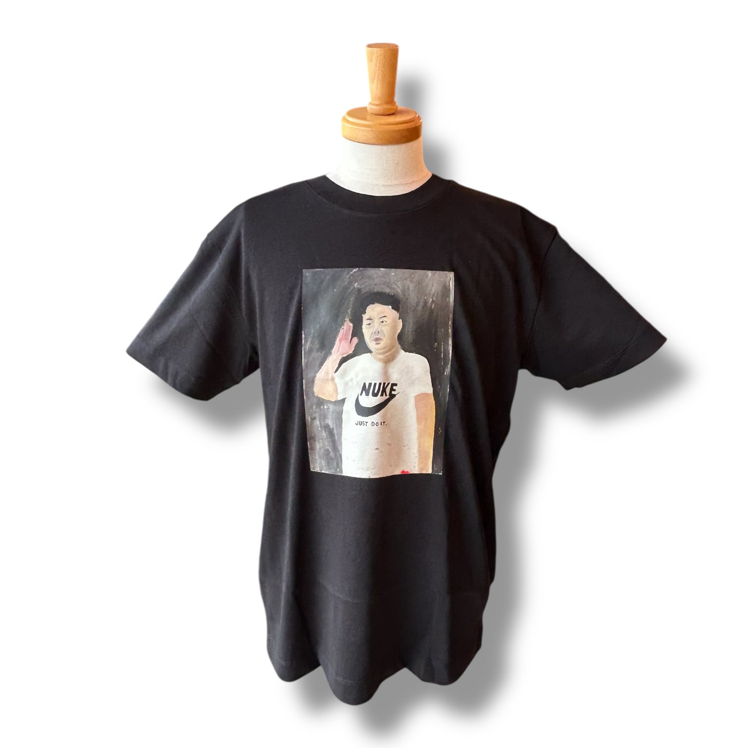 KimニュークTシャツ-Black〖BLACK SCORE〗ブラックスコア