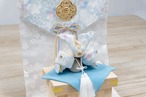 ミニチュアセット　2-506 　透彩兜飾り几帳セット　そら thumbnail 2