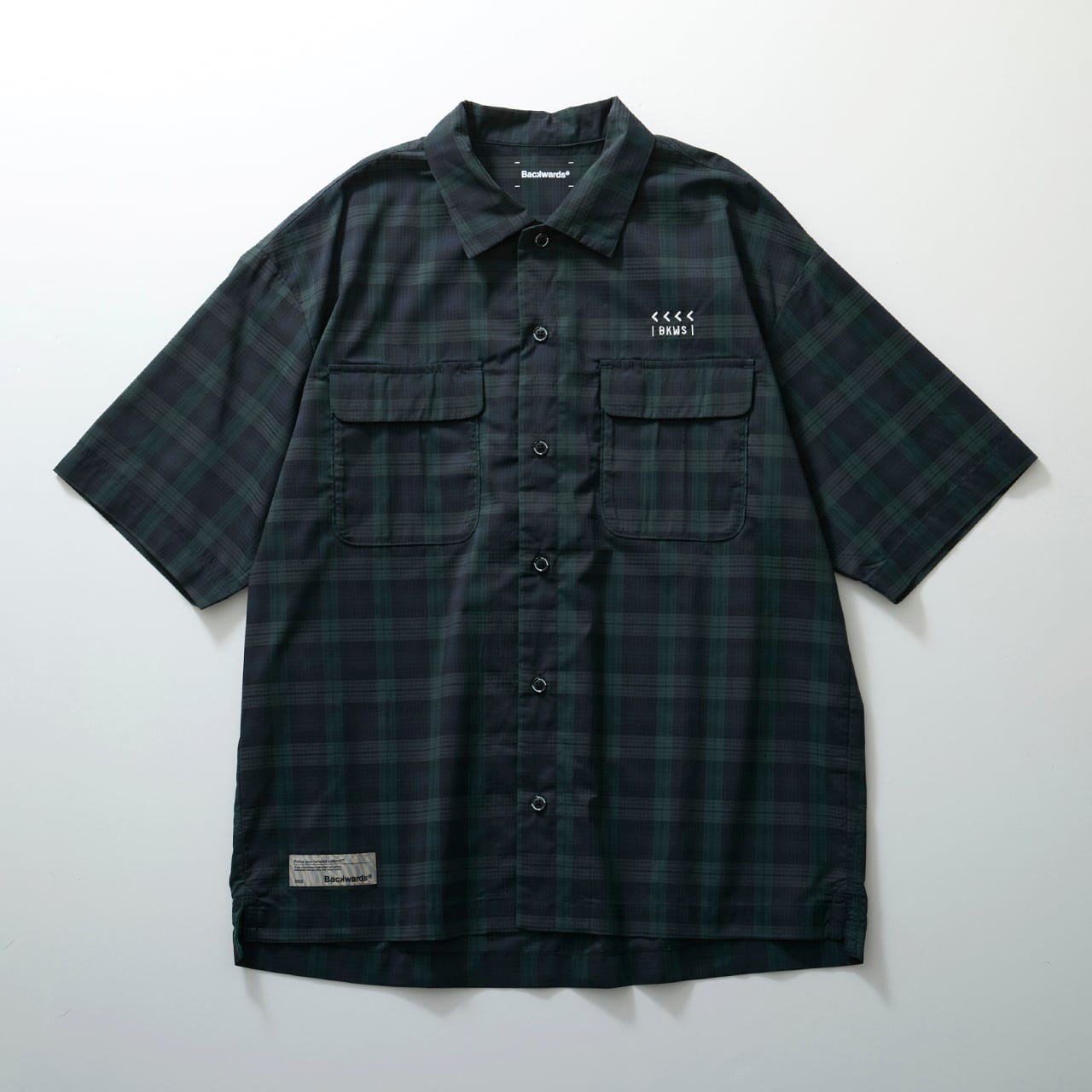 Airflow Open Collar Shirt S/S SE_611-22005-131 | Backwards