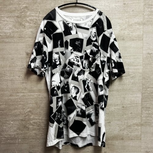 Maison Margiela 16AW 転写プリントTシャツ size52 総柄 【中目黒B8 