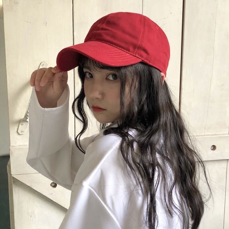 単色香港スタイルカジュアルオールマッチ学生ストリートサンハットソフトトップ野球帽の帽子女性サマーキャップバージョン ブラック・アイド・ピーズ32728678999