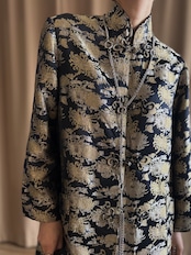 floral embroidery china tunic-5121-12