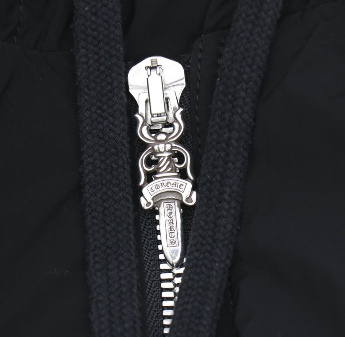 CHROME HEARTS クロムハーツ ダブルジップ ナイロンジャケット 中綿