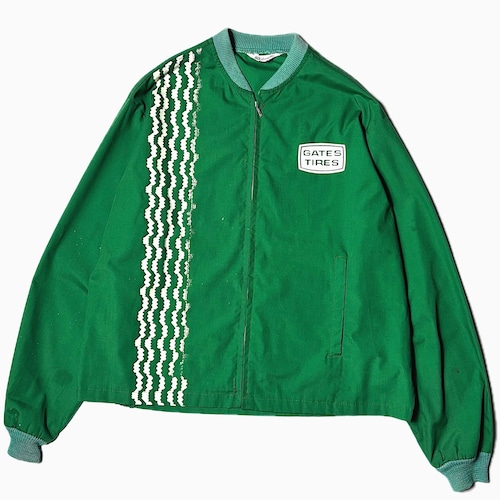 Vintage 60's【Swingster】"GATES TIRES" Lacing Jacket
