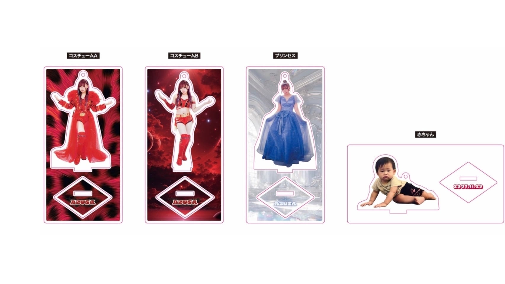 稲葉あずさ 生誕祭アクリルスタンド | JUST TAP OUT