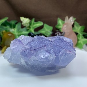 35.幻想的な色合い☆ヤオガンシャン産・パープルフローライト原石
