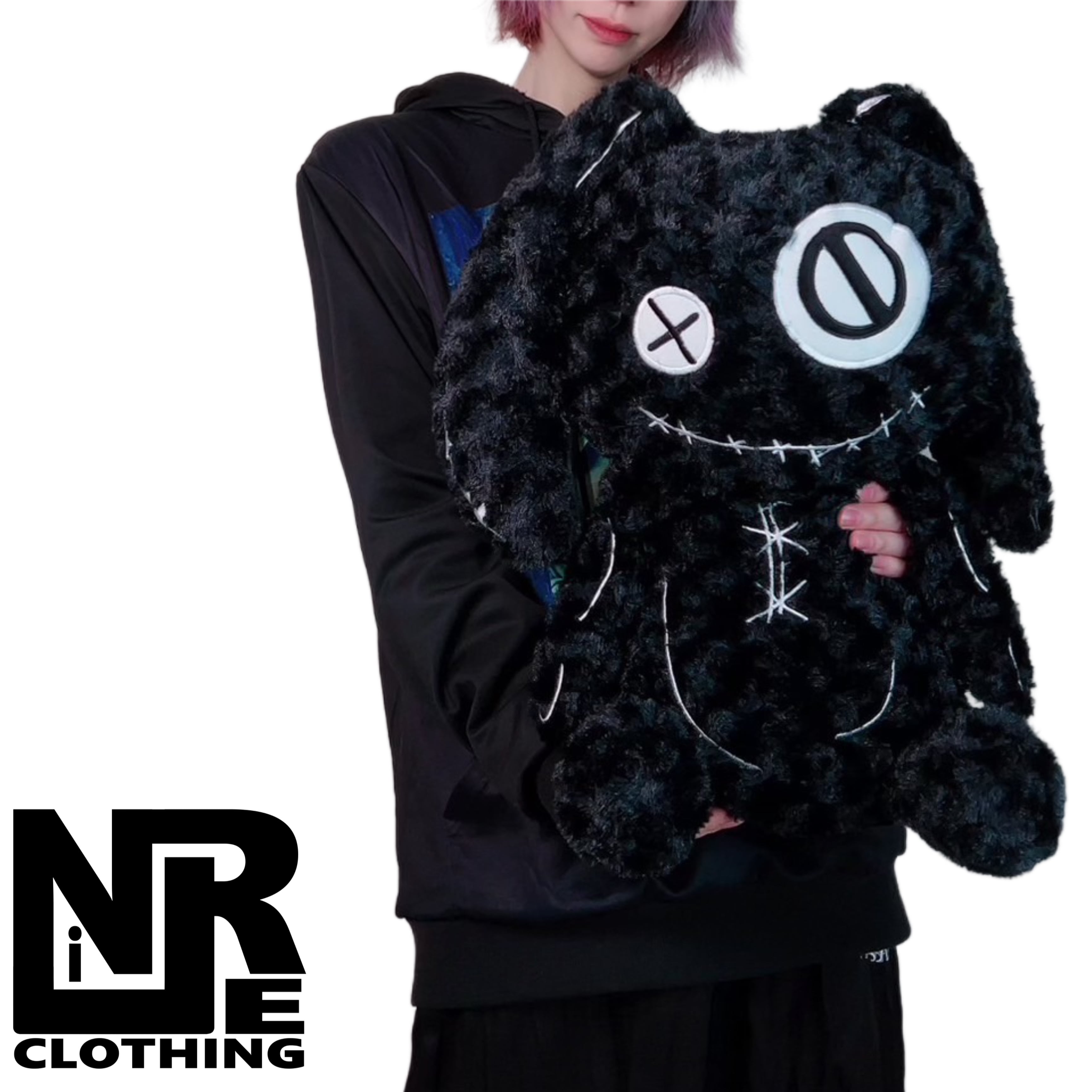 BIG SIZE黒NIERちゃんぬいぐるみ NIER CLOTHING