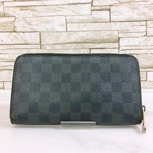 【美品】ルイヴィトン ダミエグラフィット オーガナイザー 長財布