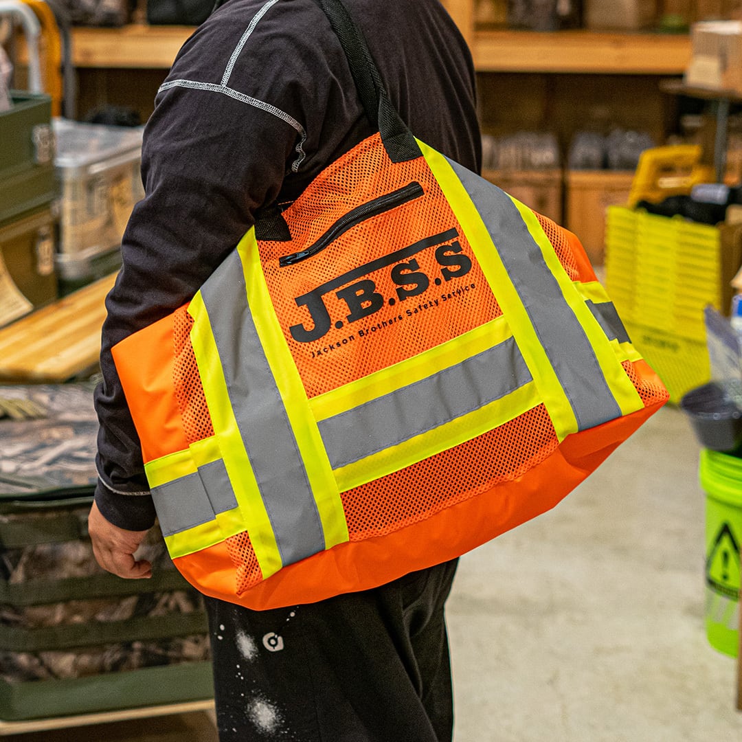 J.B.S.S／Hi-Vis REFLECTOR HARD HAT BAG | WHATNOT HARDWEAR STORE