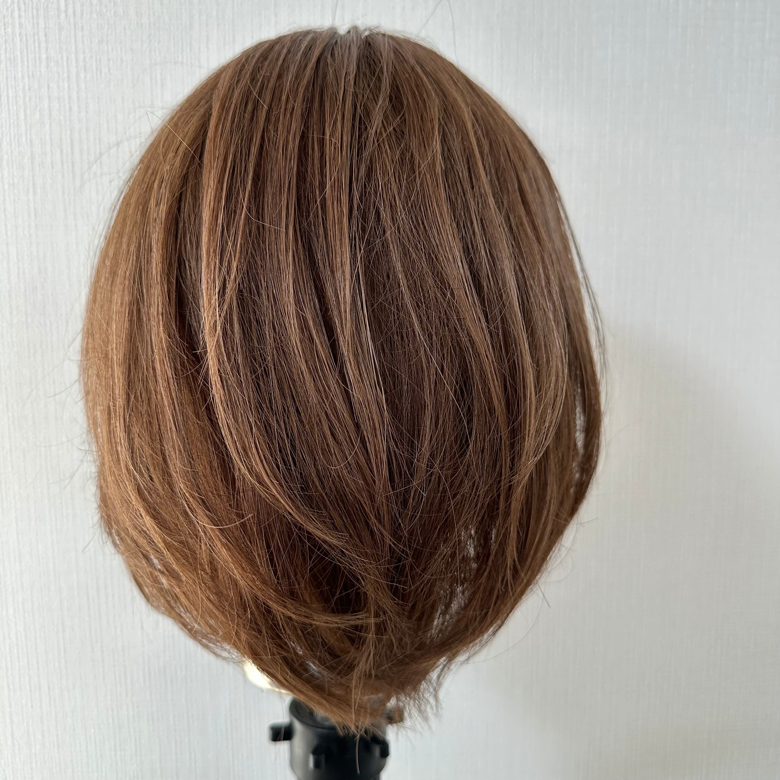 商品名:coco スキンレース生え際 ベージュブラウン 百合子ウィッグ 商品名:coco スキンレース生え際 ベージュブラウン 百合子ウィッグ