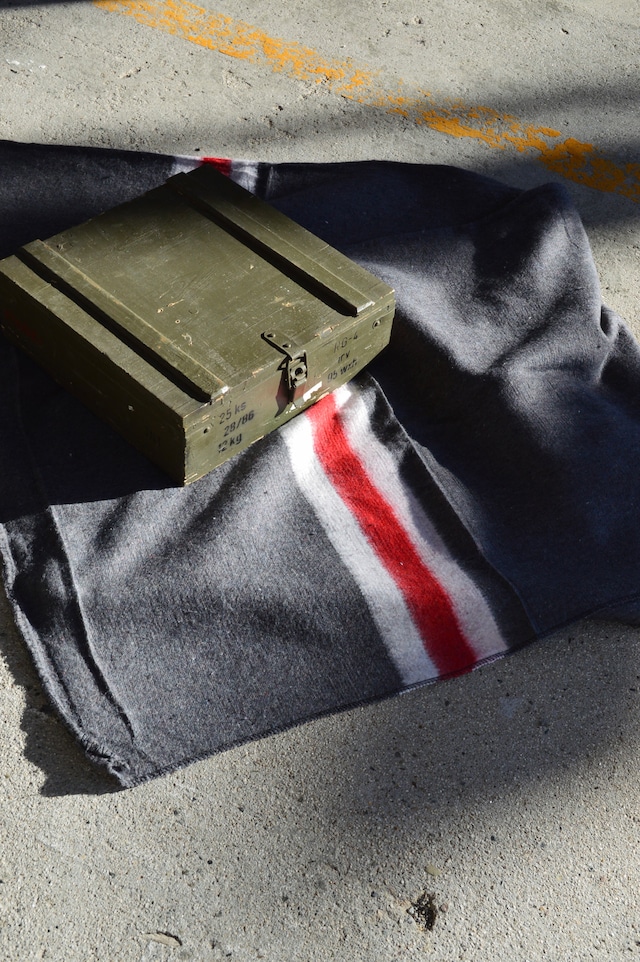 Czech Slovakia 1980's Dead Stock Wool Blanket チェコスロバキア チェコ軍 ウールブランケット デッドストック