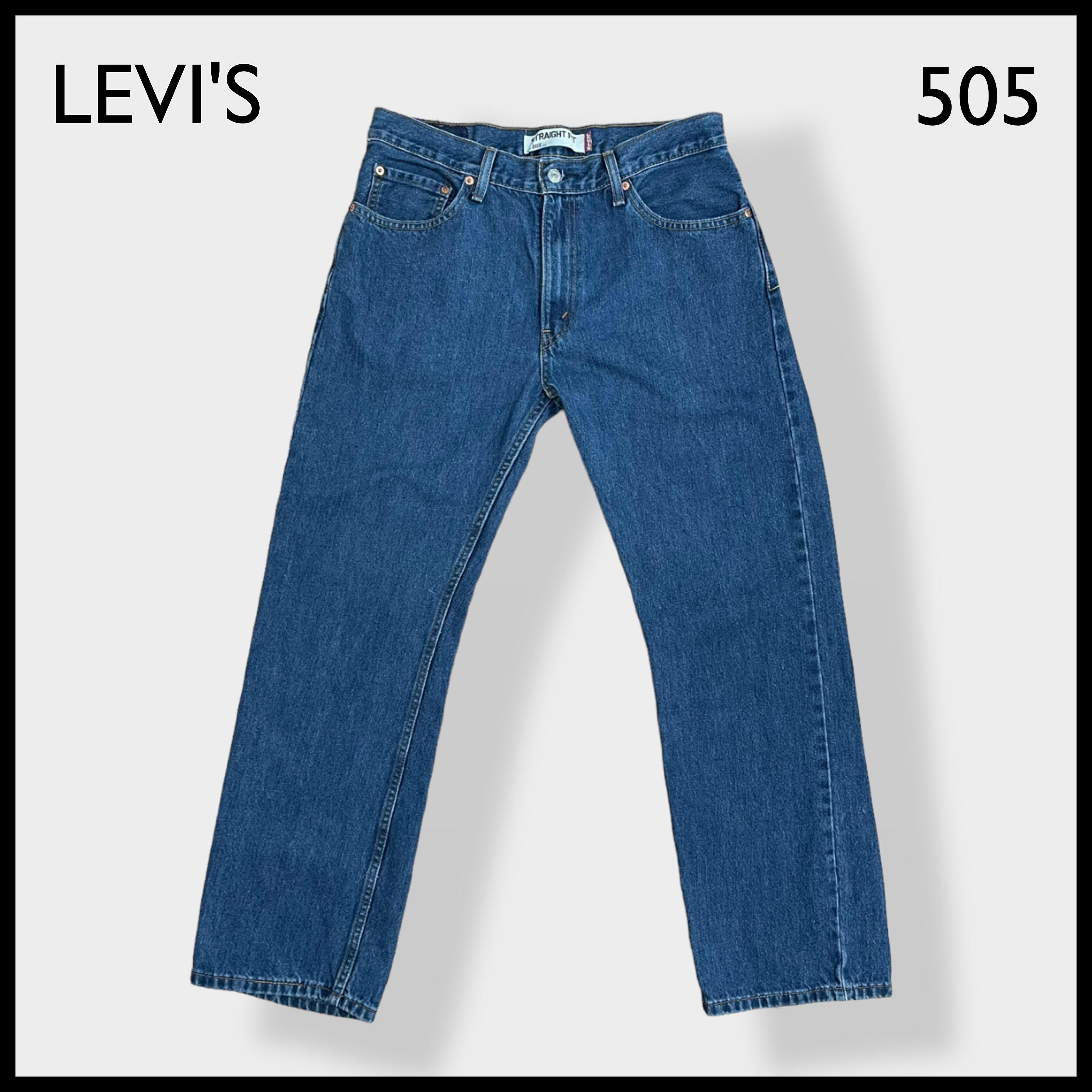 LEVI'S】505 デニム ジーパン ジーンズ STRAIGHT FIT テーパード ...