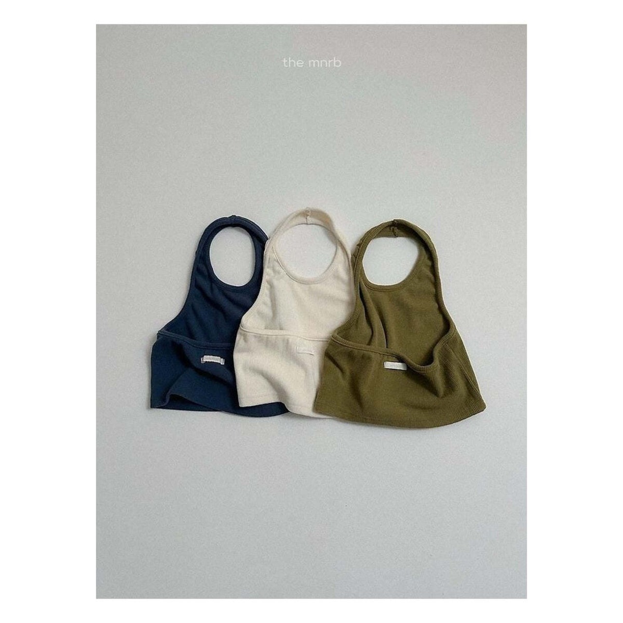【取寄】minirobe ルルホルターネックトップス|冬服|韓国子供服