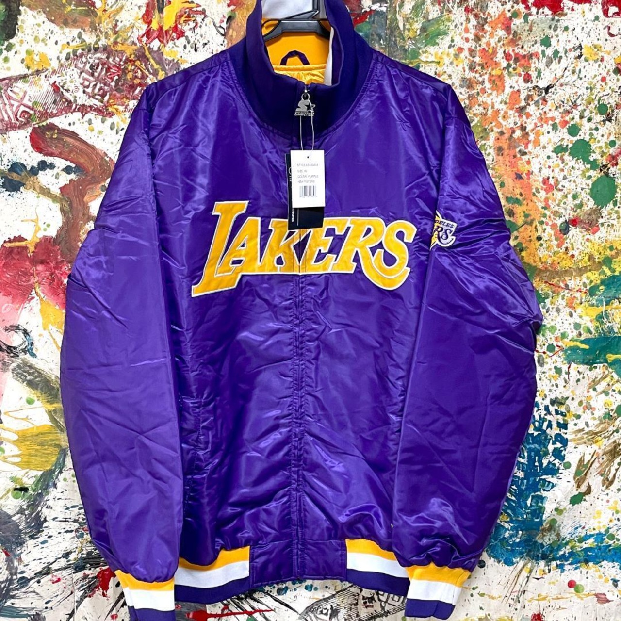 レイカーズ メンズ アウター ブルゾン ジャケット 上着 新品 冬 NBA 