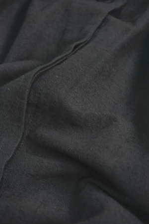 Cotton Linen Fly-Front Blouse