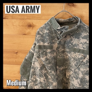 【USA古着】米軍実物 ミリタリージャケット コンバットユニフォーム デジカモ柄 BDU jacket USA ARMY Mサイズ アメリカ古着