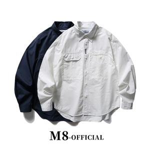 pocket detail shirt 2color M0443