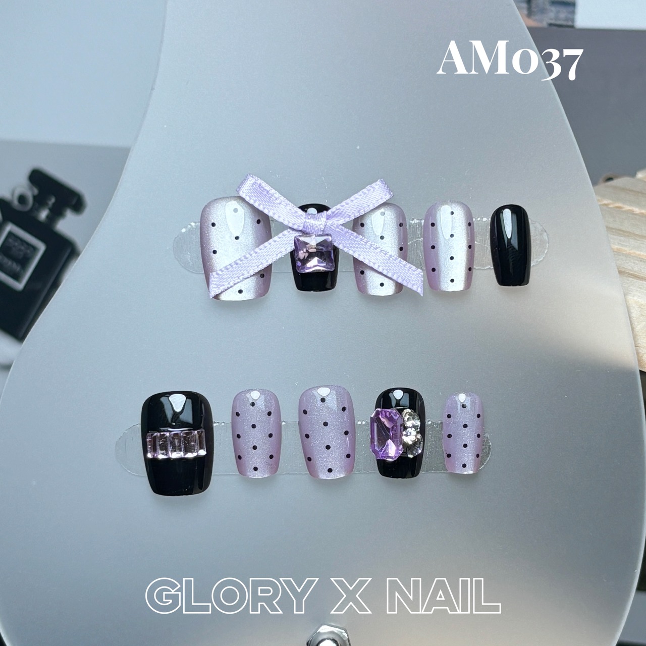 AM037 ネイルチップ サイズXS/S/M