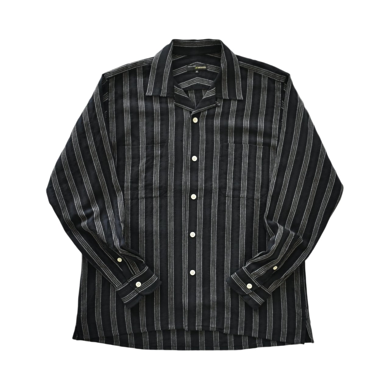 MOJITO / ABSHINTH SHIRT Bar.2.0 Double Stripe - アブサンシャツ