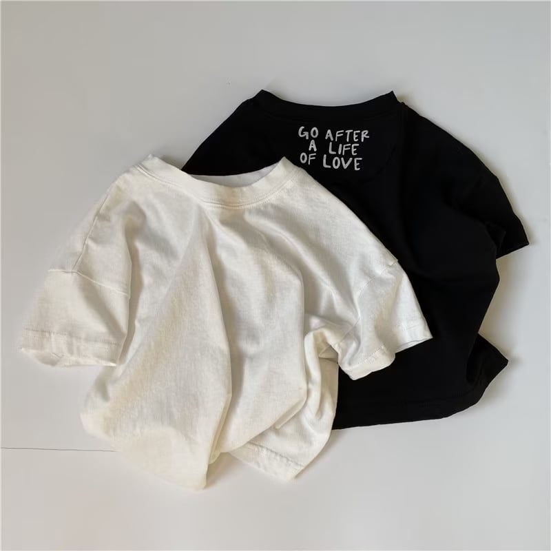 【発注】カジュアルロゴデザインTシャツ[TP72]