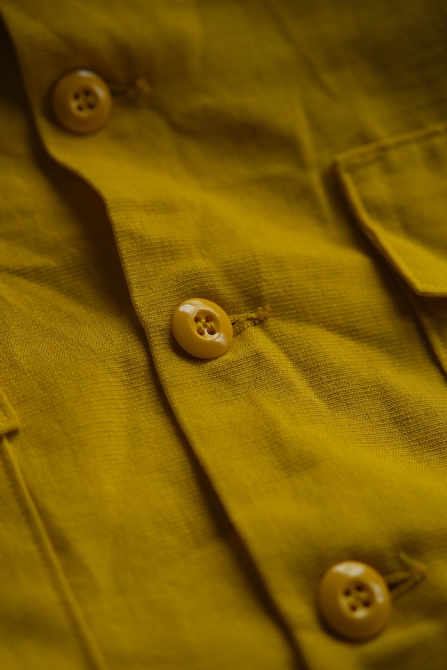 Utah/90's "U.S.D.A.F.S" utility shirt/rescue yellow